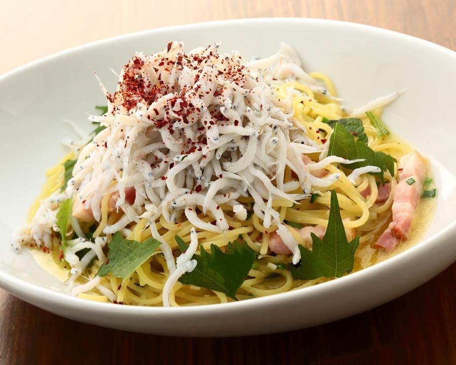しらすと大葉のペペロンチーノ（900）