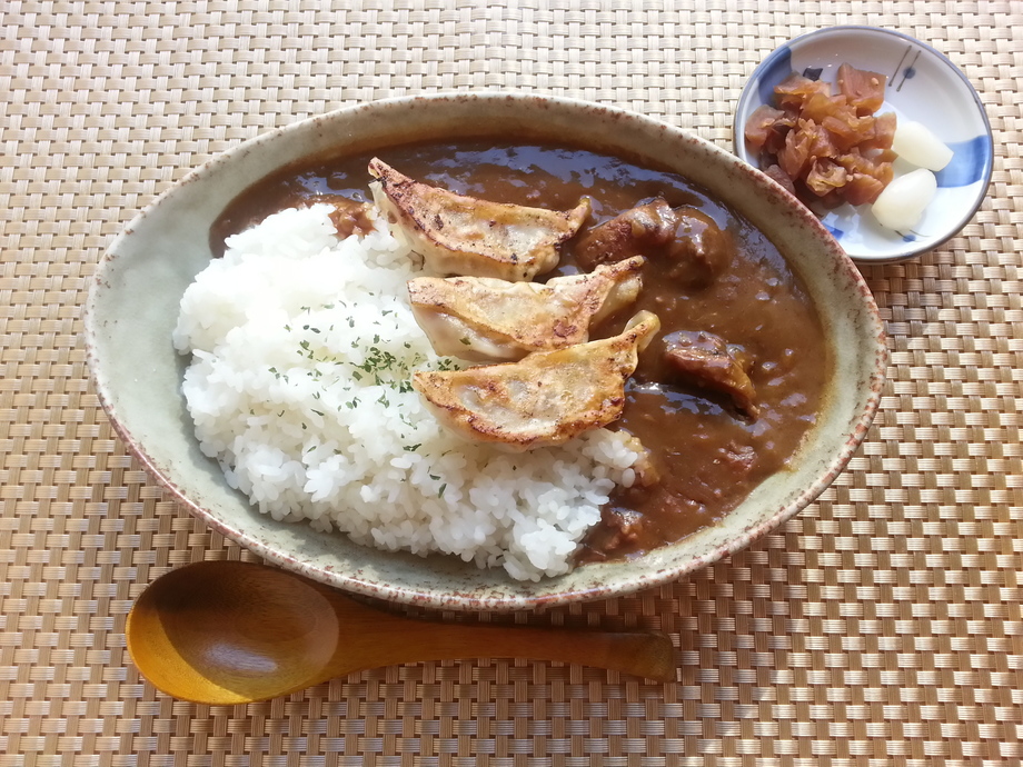 餃子カレー