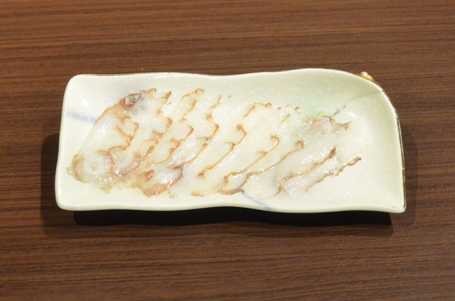 生タコしゃぶしゃぶ（８８０円（税別））