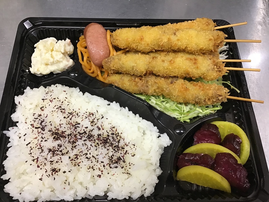 串カツ弁当