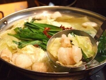 塩もつ鍋（1人前 1350円）