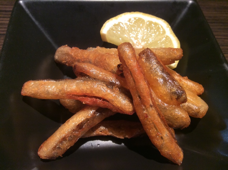 ゴボウ唐揚げ（480円）