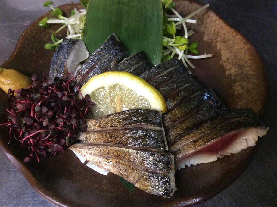 炙り〆サバ(日替り)（780円）