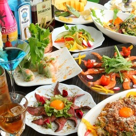 女子会・パーティ　2時間飲み放題付【Courageコース】（全8品）