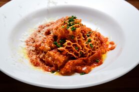 牛ハチノスのトマト煮込み