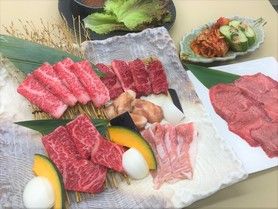 上焼肉盛合　（約2人前分）