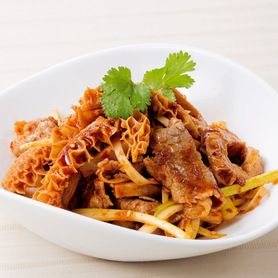 ハチノスと牛肉の辛味和え