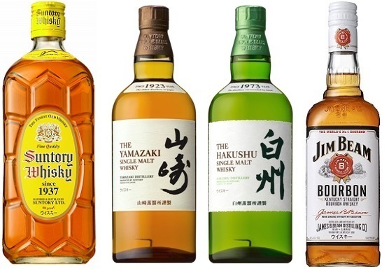 ウィスキー・バーボン各種（380円～）