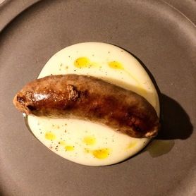 サルシッチャとマッシュポテト