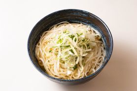 冷しねぎそうめん