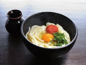 明太釜玉うどん