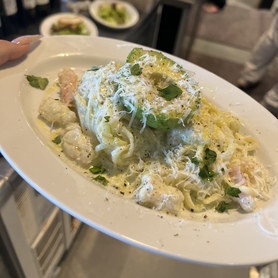 今週のパスタ　エビとアボカドの冷製パスタ　コース