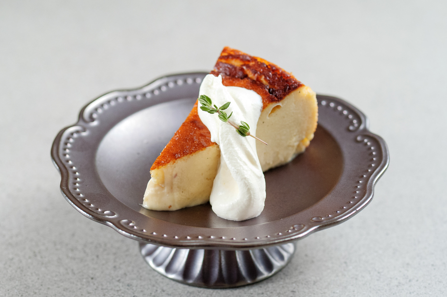 とろっと紅茶のバスクチーズケーキ