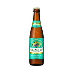 キリン グリーンズフリー (瓶) (334mL)Alc 0%