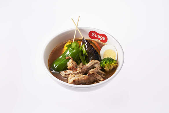 塩麹漬けせせりと7種の野菜カレー