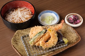 米ぷら(温)米粉うどんセット