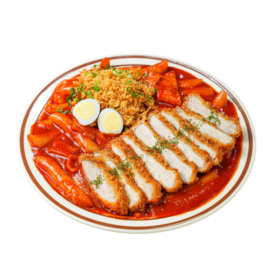 トッポッキカツ定食