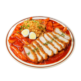 トッポッキカツ定食