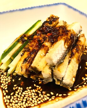 鰻のバンバンジー