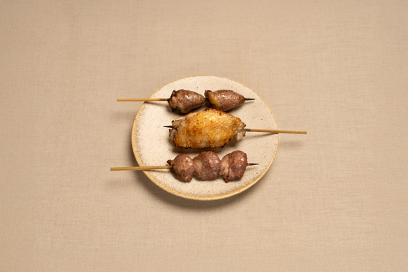 焼鳥３本盛
