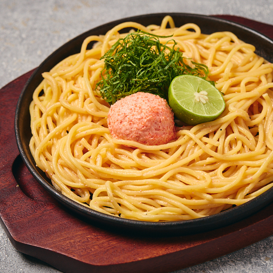 【月曜限定サラダ付き★】明太子バターパスタ