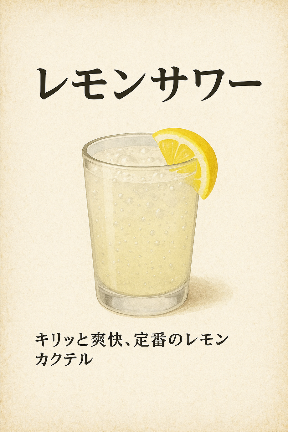 レモンサワー（飲み放題対象）