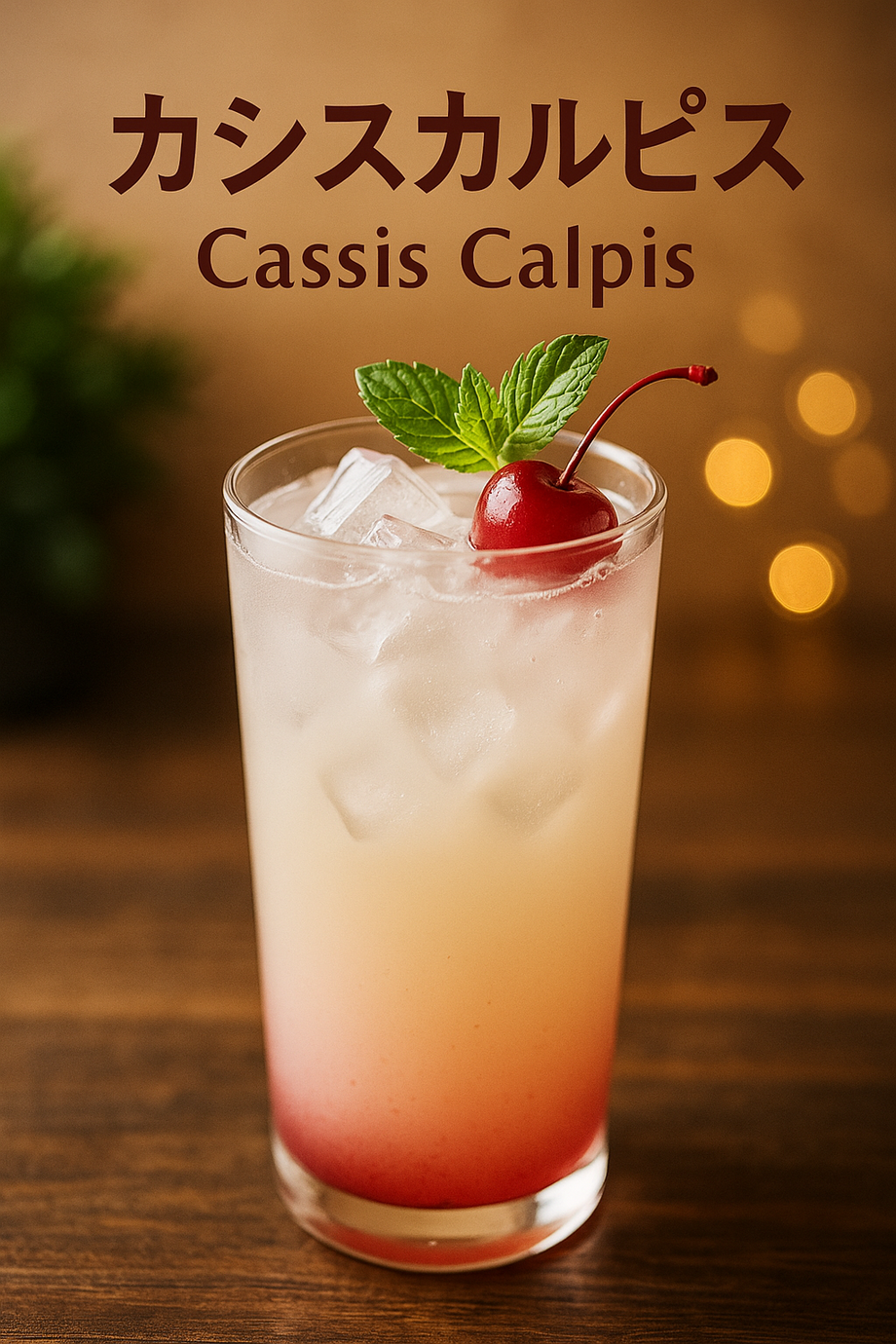 カシスカルピス（飲み放題対象）