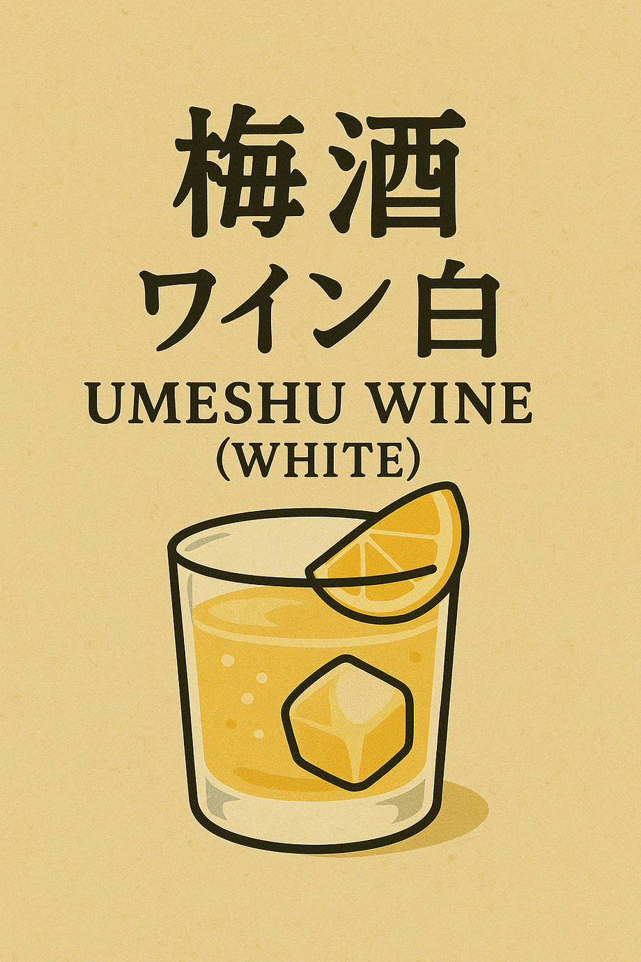 梅酒ワイン白（飲み放題対象）
