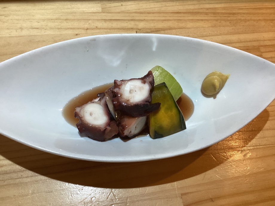 たこやわらか煮と夏野菜の冷製煮（650）