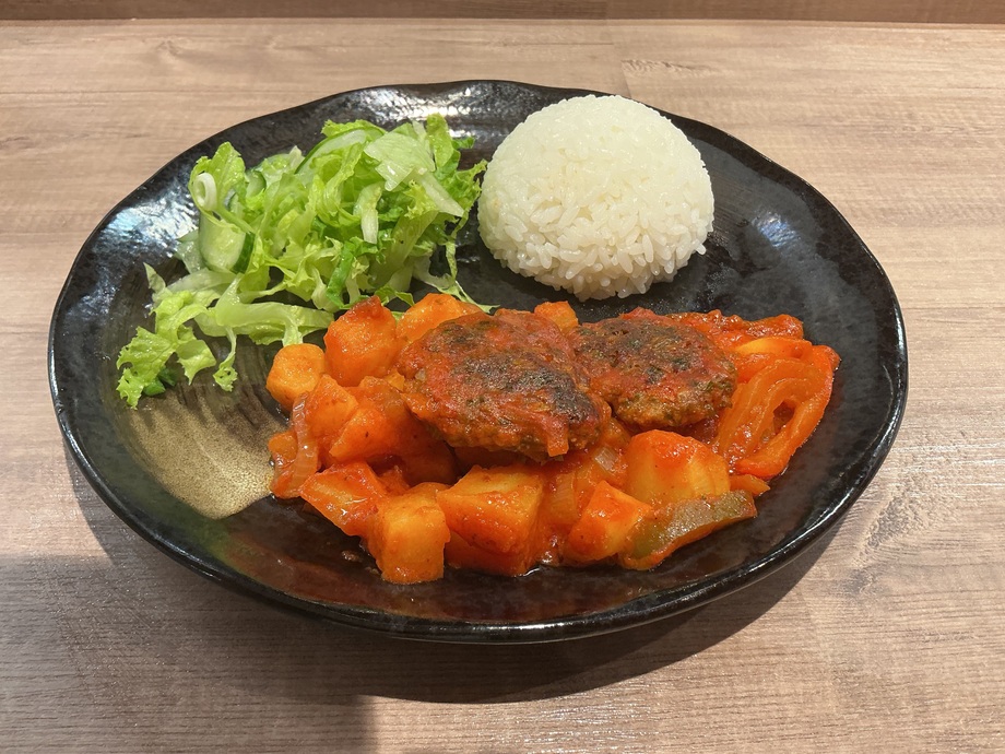 本日のスペシャルメニュー　パタテスキョフテ　patates kofte