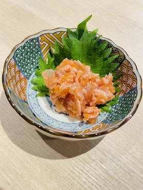 イカ軟骨の梅肉和え