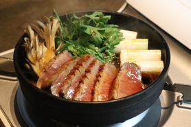 【店内限定】青森産津軽鴨すき