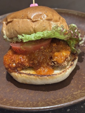 ⭐︎スパイシーエビチリバーガー