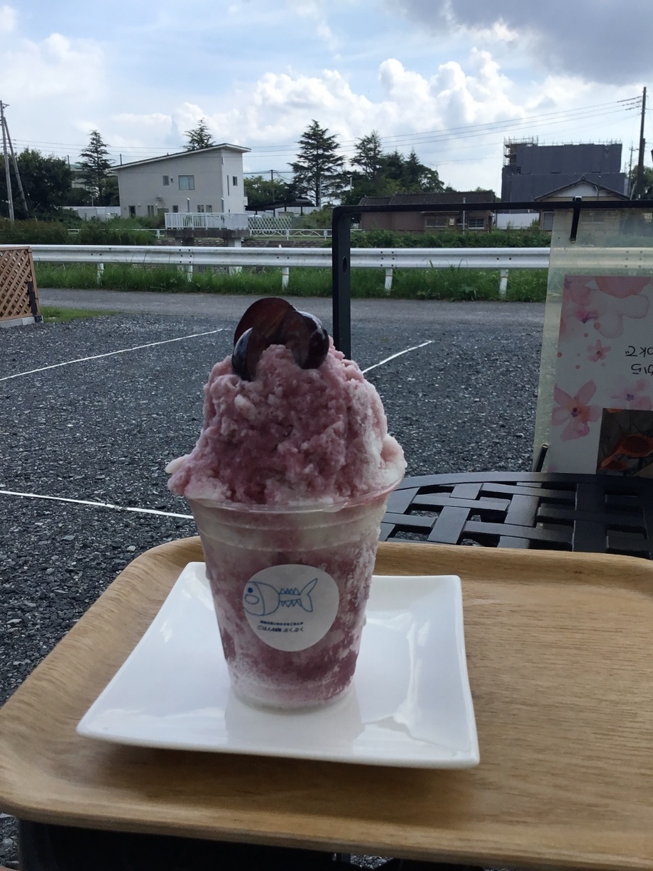 巨峰かき氷