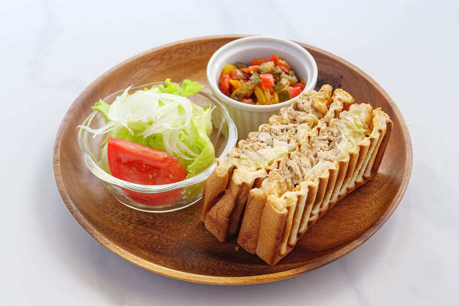 ツナチーズメルトホットサンドセット