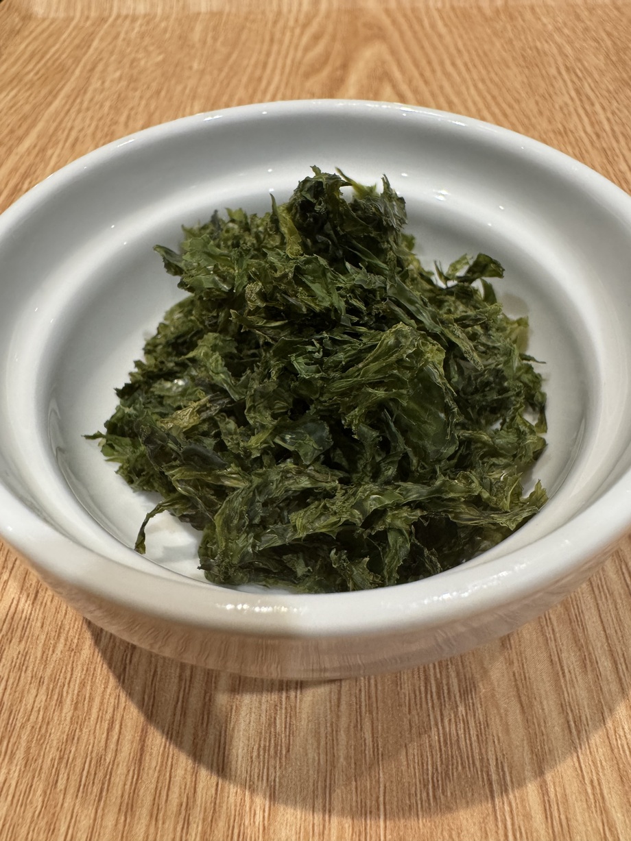 磯の香る一杯バラ海苔