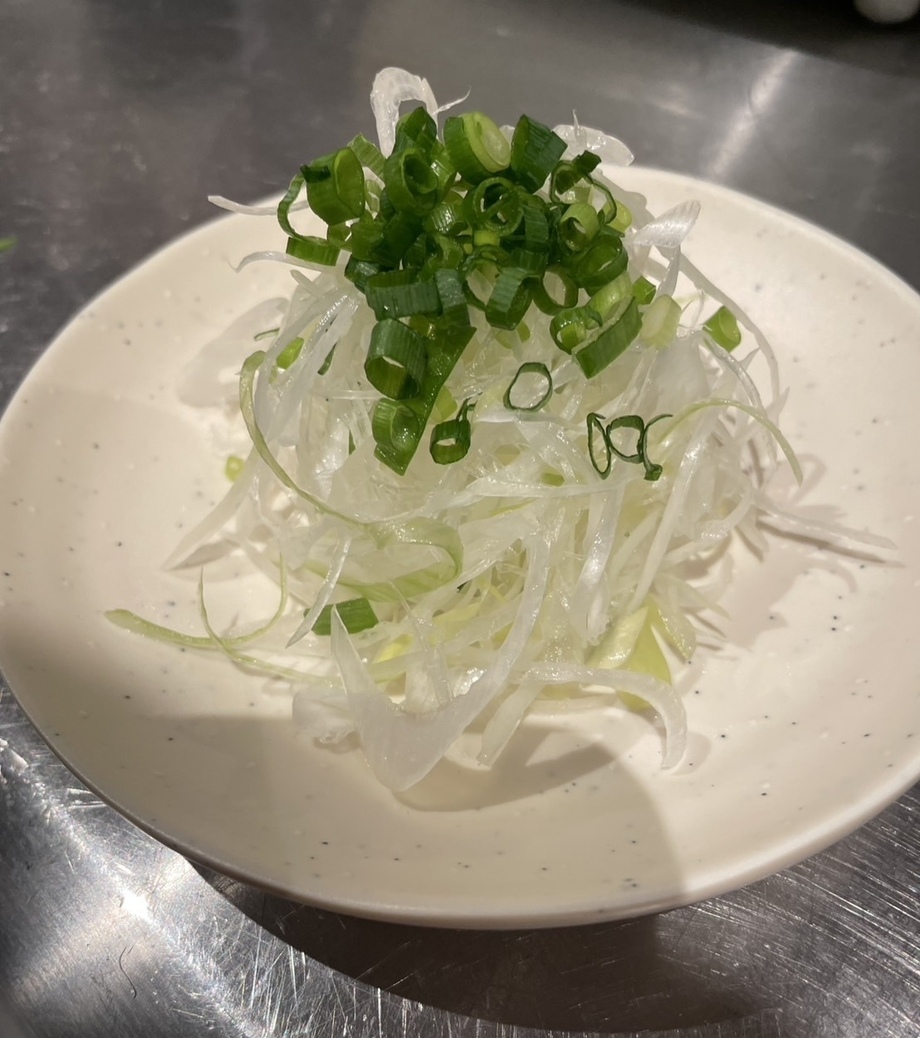 シャキシャキ白髪ねぎ