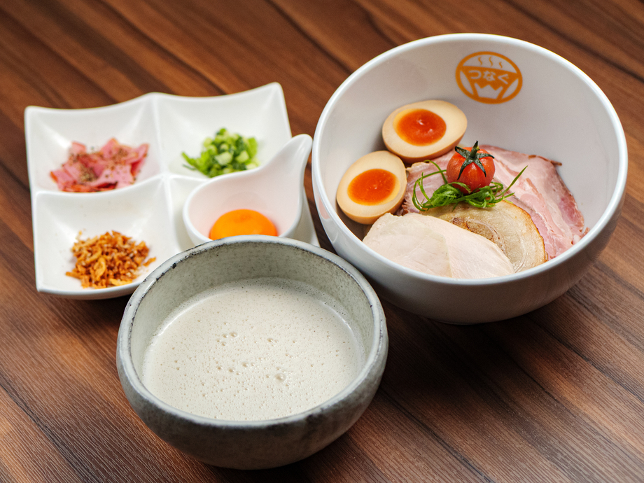 特製4種のチーズふわわ塩つけ麺