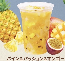 パイナップル＆パッション＆マンゴー＆ナタデココ