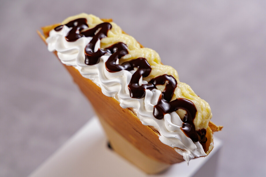 チョコソースWクリーム