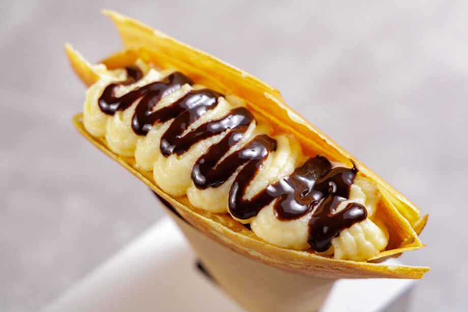 チョコソースカスタード