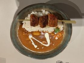 カレーフェア限定　シシケバブカレー　tavuk sis Kori