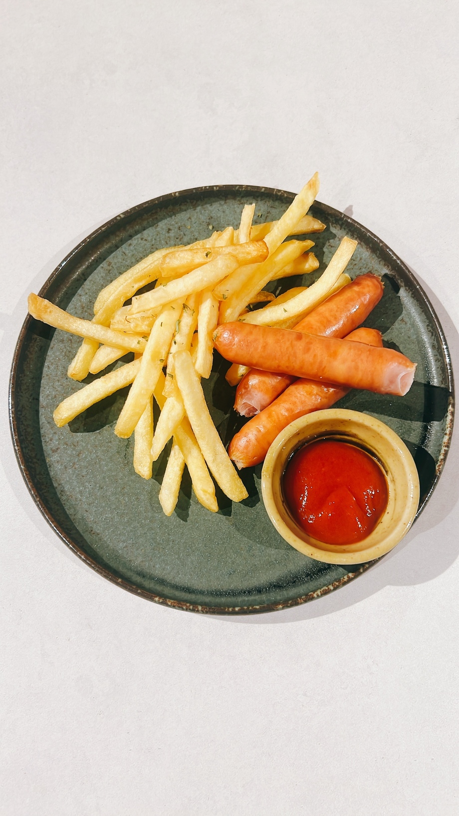 [ハラル]チキンソーセージ&ポテトフライ