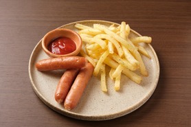 [ハラル]チキンソーセージ&ポテトフライ