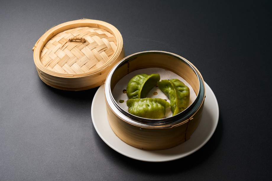 春菊蒸し餃子 3個