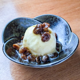 焼酎レーズンアイス