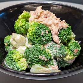 梅おかかブロッコリ