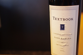 ボトル　赤：テキストブック カベルネ・ソーヴィニヨン　750ml（アメリカ）