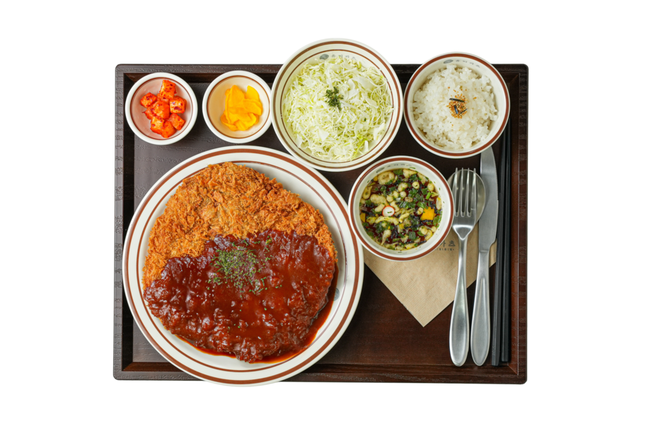 王様トンカツ定食