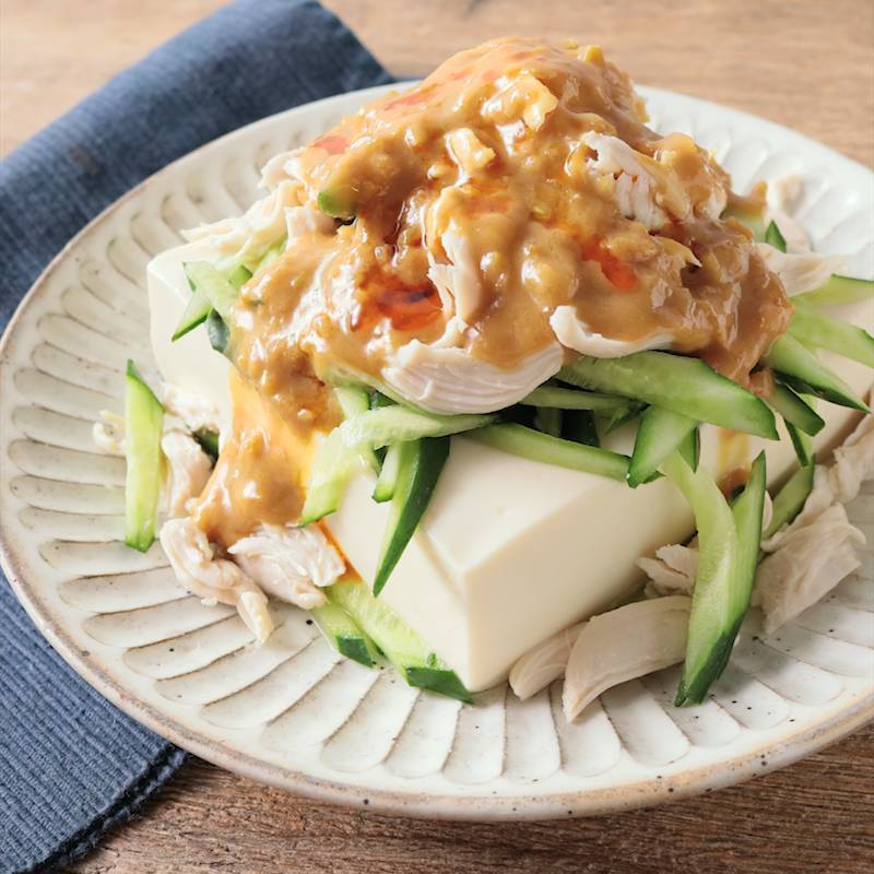 豆腐でチキチキバンバン♪